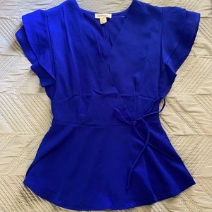 Royal Blue Blouse • Size S